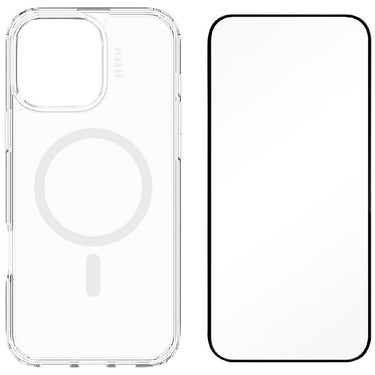 EFM Zurich MagSafe and Impact Screen Protector Bundle For New iPhone 2024 6.9 Pro Max-Clear